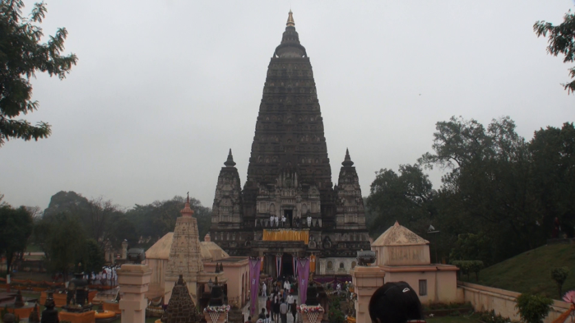 Mahabodhi temple in Bodh Gaya