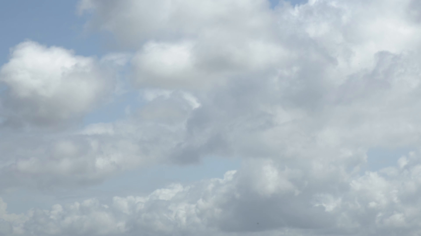 Timelapse of clouds passing across the sky