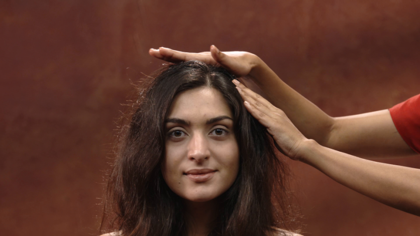 Hair massage - Ayurveda treatment