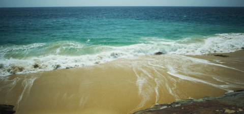 Slow motion video of Sea waves, Azhimala