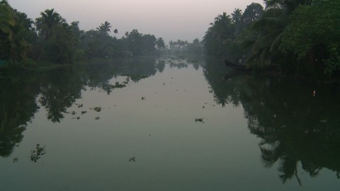 Backwater ride in Kumarakom