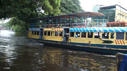 Ferry boats in Alappuzha