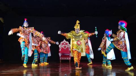 Chavittu Natakam performance at Thiruvananthapuram