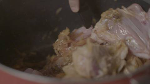 Cooking Chicken in Kerala style