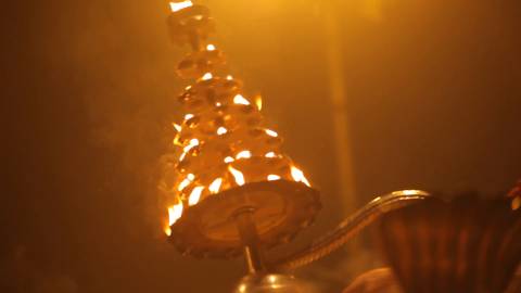 Ganga Aarti ritual, Uttarakhand, India