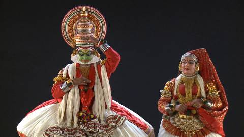 Kathakali male and female characters