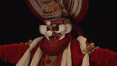 Kathakali Chuvanna Thadi Vesham Slow-motion