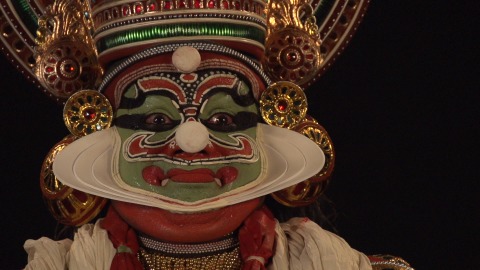 Kathakali expressions slow motion