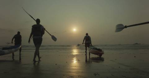 Sea Kayaking, Kerala