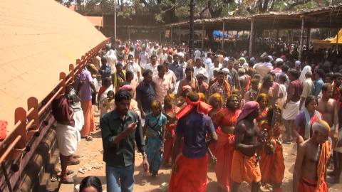 Kodungallur Bharani at  Kodungallur Bhagavathy Temple, Thrissur