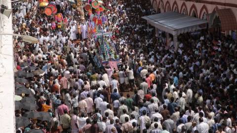 Kappalottam Festival at  Kuravilangad Church, Kottayam