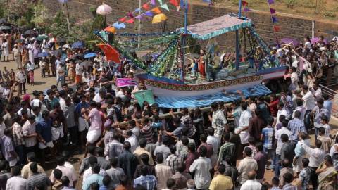 Kappalottam Festival at Kuravilangad Church, Kerala
