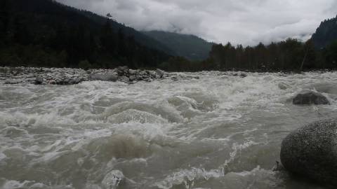 Bhaga River, Kyelang, Himachal Pradesh