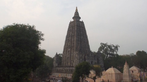Mahabodhi temple in Bodh Gaya, Bihar