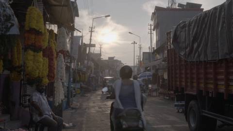 Morning shot from Chalai Bazaar, Thiruvananthapuram