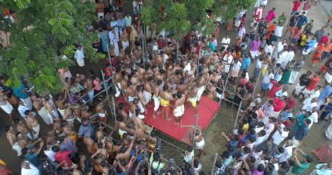 Onathallu - Onam celebrations at Pallassana, Palakkad