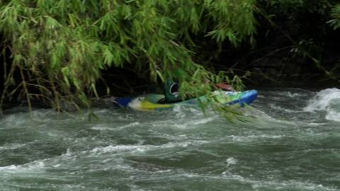 River Kayaking during Malabar River Festival