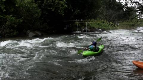 Kayaking competition, Kerala