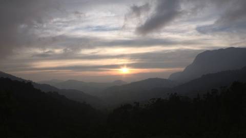 Sunset sky, Kerala