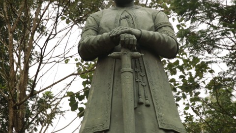 Statue of Veluthampi Dalawa