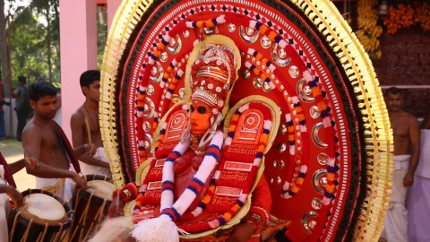 Theyyam ritual, Kerala
