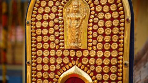 Thidambu used for temple festivals in Kerala