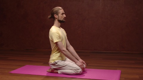 Yoga Posture - Vajrasana